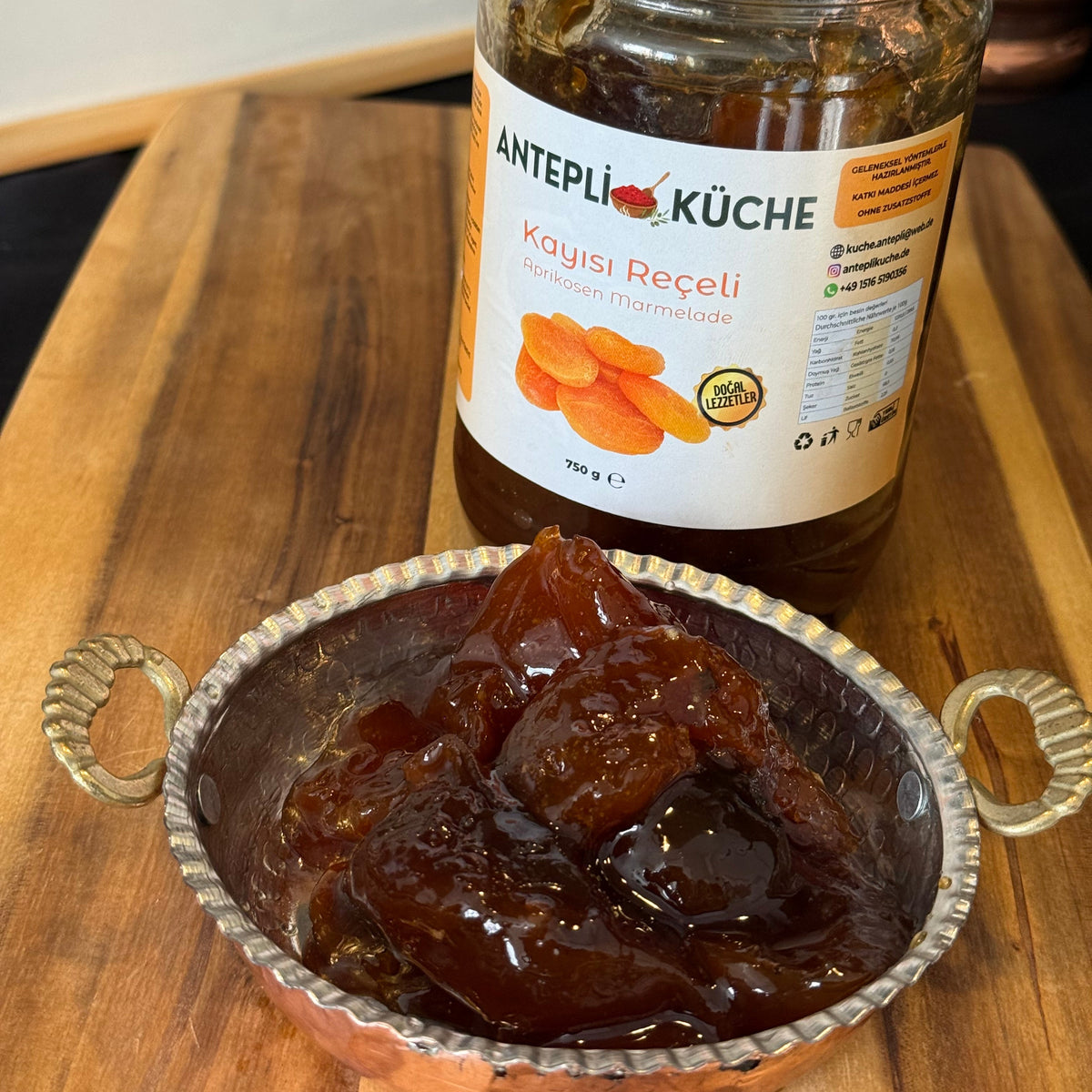 Kayısı Reçeli 750gr