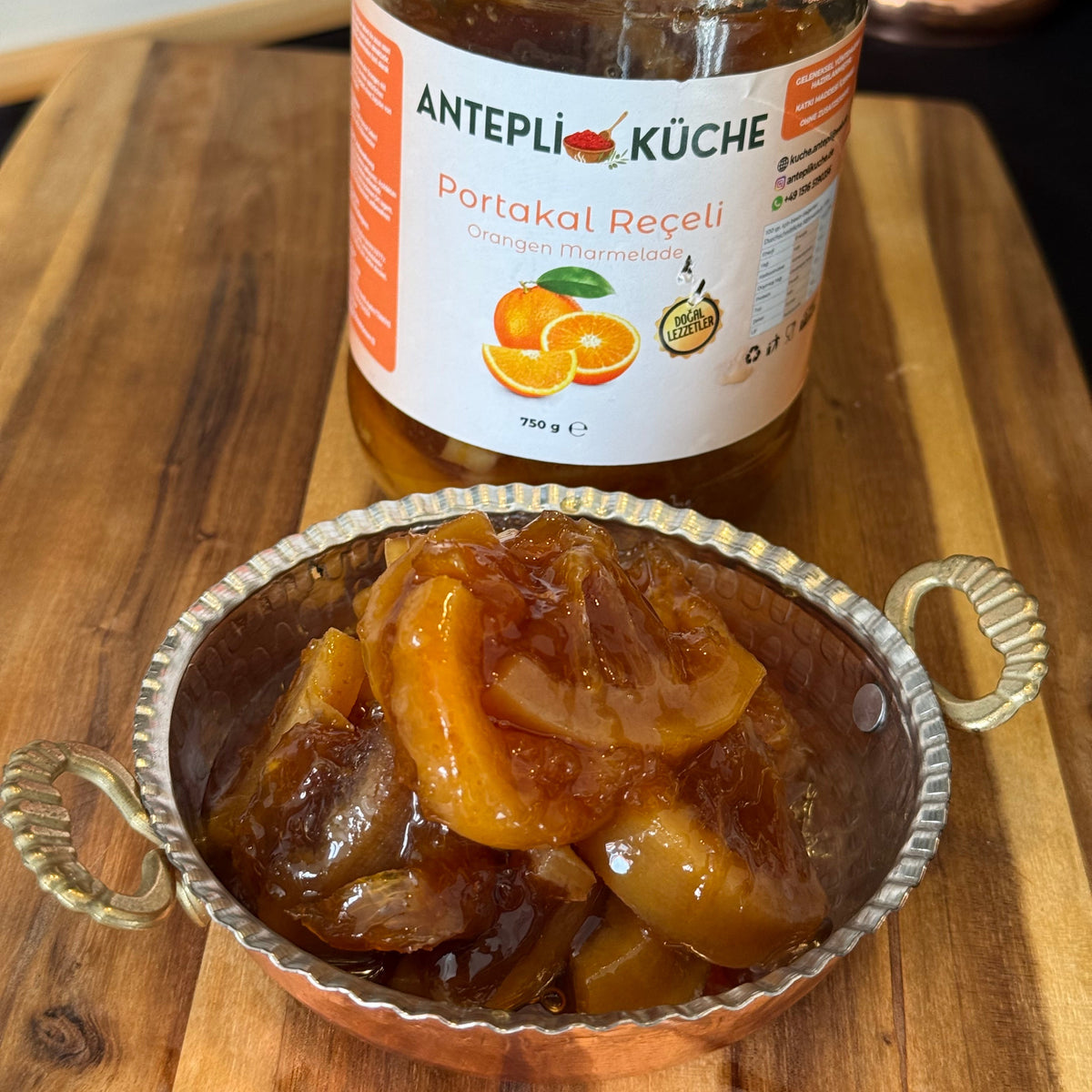 Portakal Reçeli 750gr