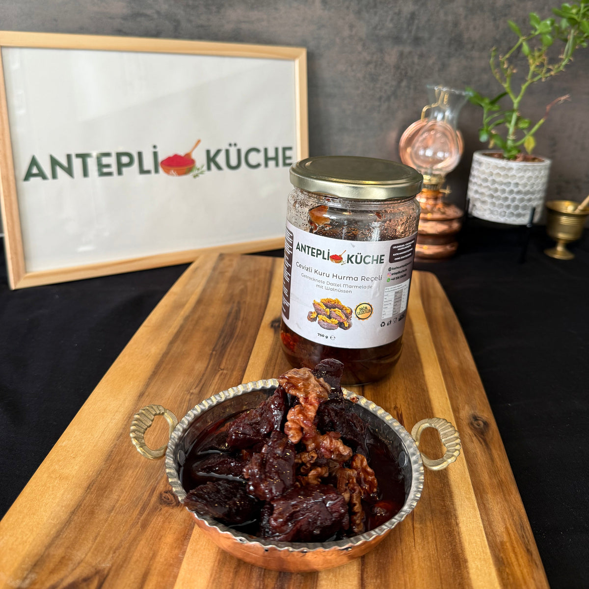 Cevizli Kuru Hurma Reçeli 750gr