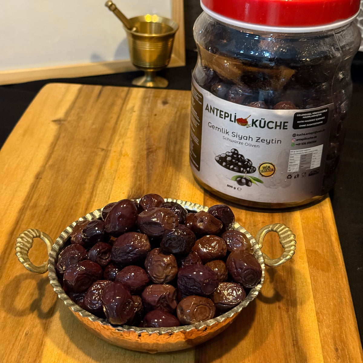 Basma Zeytin Siyah 750gr