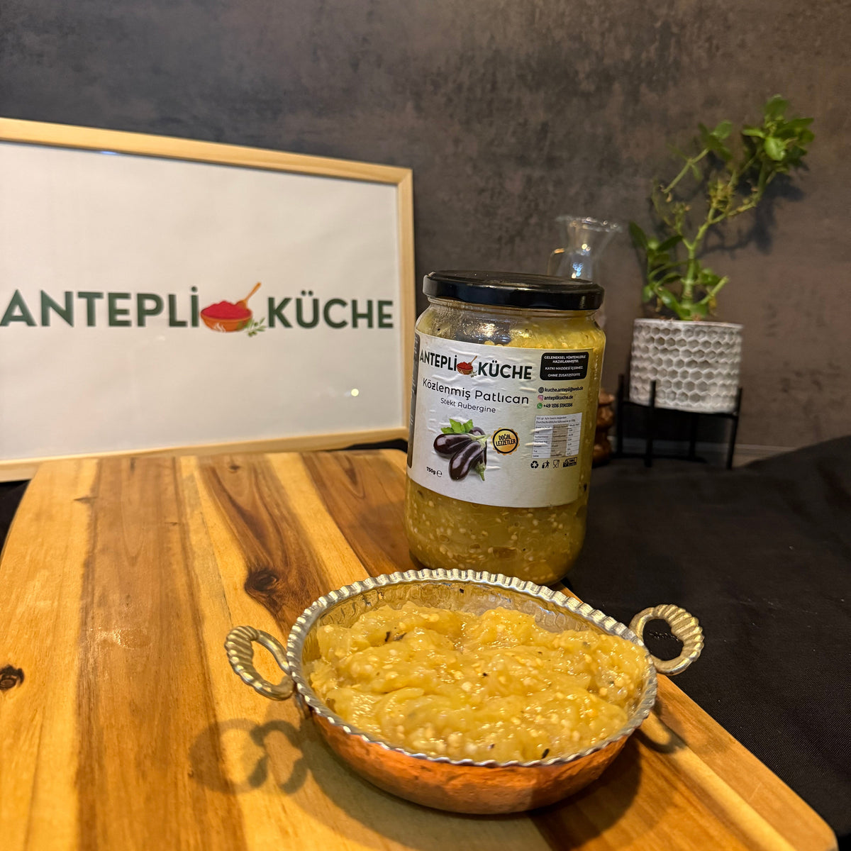 Közlenmiş Patlıcan 750gr