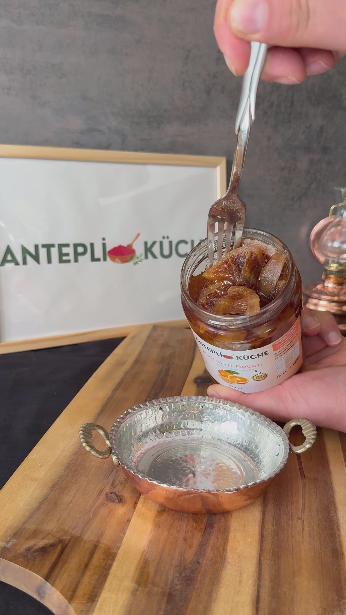 Portakal Reçeli 750gr